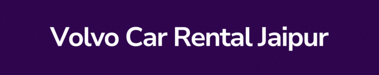 volva car rental jaipur